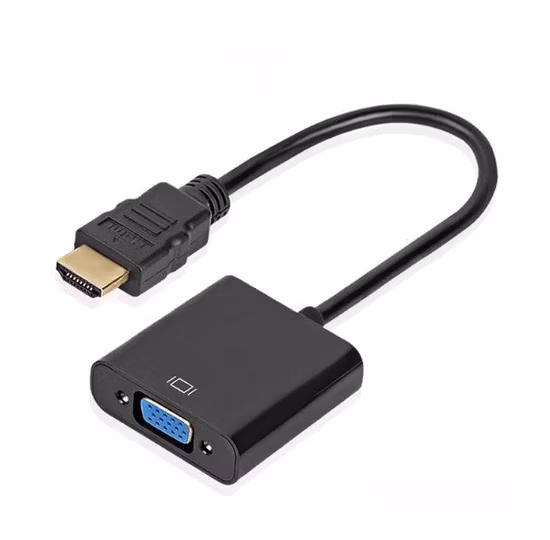 Adaptateur de convertisseur vidéo 1080P HDMI mâle vers VGA femelle avec L/R